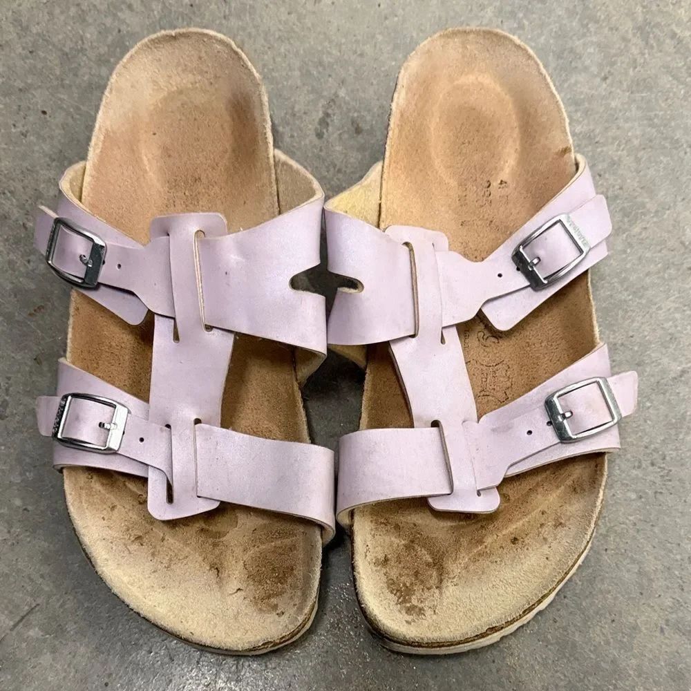 Birkenstock Light Pink Double Strap Sandals